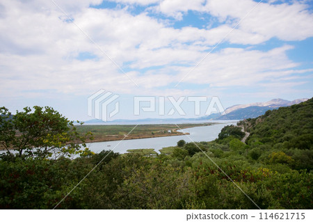 Butrint Historical archeological park in Albania 114621715