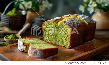 抹茶的磅蛋糕 抹茶的磅蛋糕 114623174