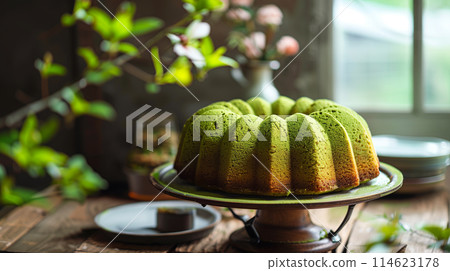 抹茶海綿蛋糕 抹茶海綿蛋糕 114623178