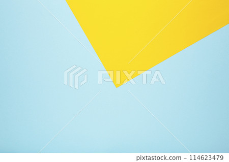 Blue and yellow pastel paper color for background Blue and yellow pastel paper color for background 114623479
