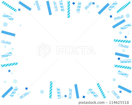 Light blue frame 114625518