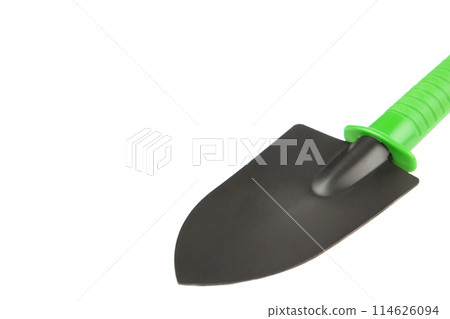 Garden shovel isolated on white background, cut out 114626094