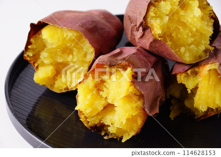 Baked Sweet Potato Beniharuka Baked Sweet Potato Beniharuka 114628153