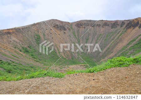 Scenery of Jododaira and Mount Azuma Kofuji 114632847