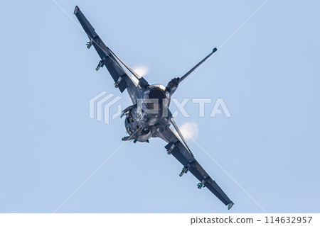 戰鬥機在天空中飛行 114632957