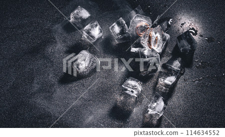 ice, background, crystal 114634552