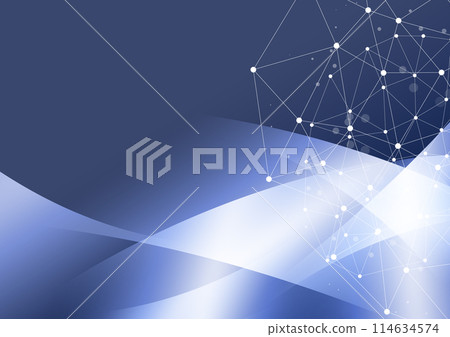 Blue network image background Blue network image background 114634574