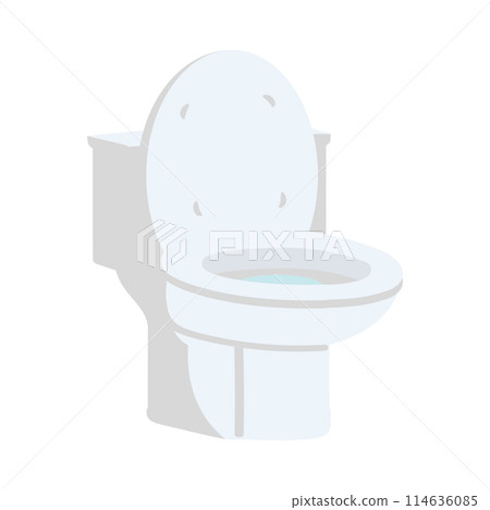 Toilet bowl design concept vector Toilet bowl design concept vector 114636085