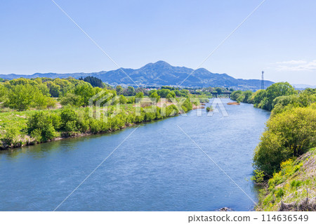 "Aomori Prefecture" Mt. Nakui and the Mabechi River "Aomori Prefecture" Mt. Nakui and the Mabechi River 114636549