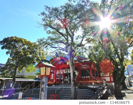 北九州市八幡東區中宿八幡神社朱漆禮堂 北九州市八幡東區中宿八幡神社朱漆禮堂 114636675