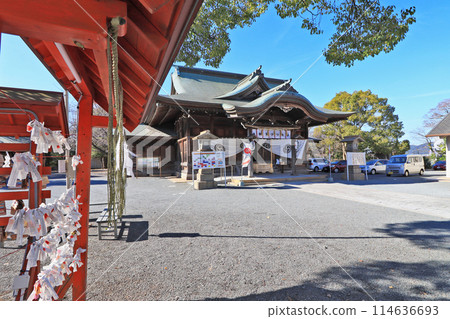 北九州市八幡東區豐山八幡神社境內及參拜殿 北九州市八幡東區豐山八幡神社境內及參拜殿 114636693