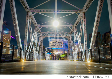 Night view of Yokohama Minato Mirai 114637944