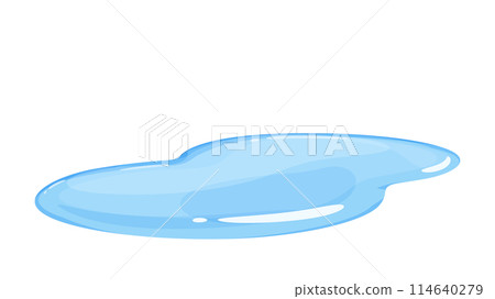 Puddle illustration Puddle illustration 114640279