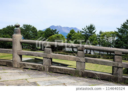 Ishibashi Memorial Park - Sakurajima as seen from Nishida Bridge Ishibashi Memorial Park - Sakurajima as seen from Nishida Bridge 114640324