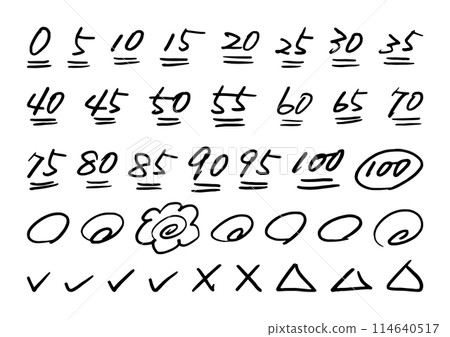 考試評分教材手繪 114640517