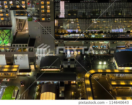 從京都塔看京都夜景 從京都塔看京都夜景 114640643