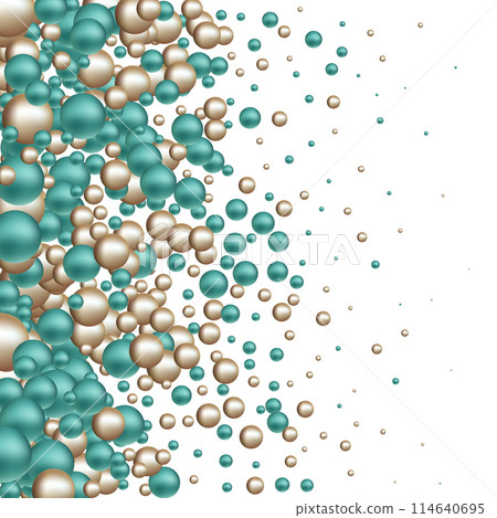 Abstract multicolored background with pearls. Modern festive illustration. eps 10 114640695