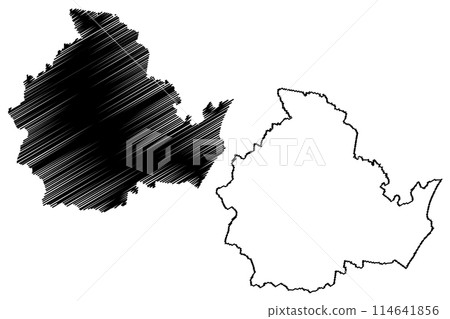 Richmond Valley Council (Commonwealth of Australia, New South Wales, NSW) map vector illustration, scribble sketch Richmond Valley map Richmond Valley Council (Commonwealth of Australia, New South Wales, NSW) map vector illustration, scribble sketch Richmond Valley map 114641856