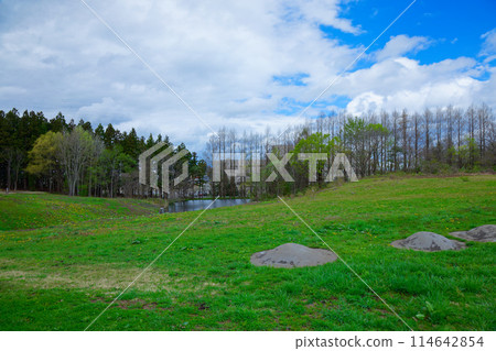 Sannai-Maruyama Site World Heritage Site Stone-Circular Tomb 114642854