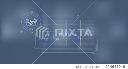 A simple infographic about stable natural gas prices. A simple infographic about stable natural gas prices. 114643046