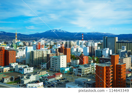 從阿斯帕姆眺望八甲田山 從阿斯帕姆眺望八甲田山 114643349