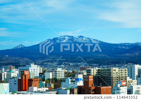 從阿斯帕姆眺望八甲田山 114643352