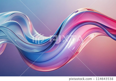Transparent, gradient wave design with a soft, pastel color scheme, generative ai Transparent, gradient wave design with a soft, pastel color scheme, generative ai 114643538
