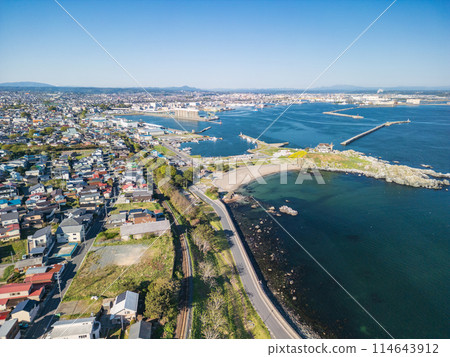 「青森縣」用無人機鳥瞰蕪島地區種差海岸 「青森縣」用無人機鳥瞰蕪島地區種差海岸 114643912