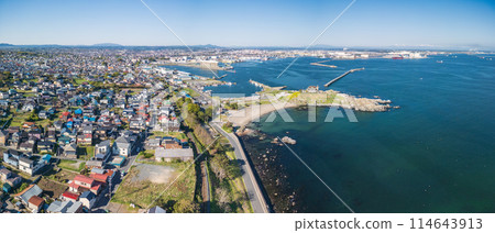 「青森縣」用無人機鳥瞰蕪島地區種差海岸 114643913