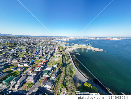 「青森縣」用無人機鳥瞰蕪島地區種差海岸 「青森縣」用無人機鳥瞰蕪島地區種差海岸 114643914