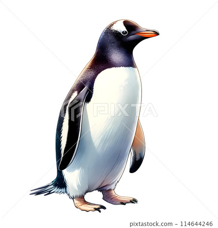 3D penguin 3D penguin 114644246