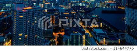 Bridges crossing Tokyo Bay 114644770