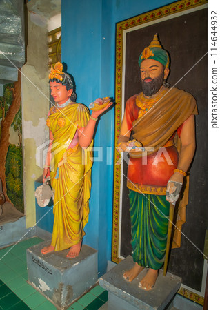 figures depicting entire history Buddha, starting from birth. figures depicting entire history Buddha, starting from birth. 114644932