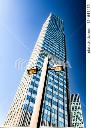 Bankenviertel business district - Frankfurt, Germany Bankenviertel business district - Frankfurt, Germany 114645483