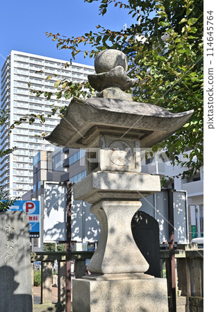 上尾宿步行 中山道 上尾宿冰川桑神社 上尾市宮本町 114645764