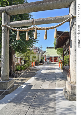 Walking around Ageo-juku, Ageo-juku on the Nakasendo road, Hikawa Kuwa Shrine, Miyamoto-cho, Ageo city Walking around Ageo-juku, Ageo-juku on the Nakasendo road, Hikawa Kuwa Shrine, Miyamoto-cho, Ageo city 114645765