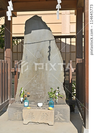 上尾宿步行 中山道 上尾宿冰川桑神社 上尾市宮本町 114645773