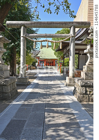 Walking around Ageo-juku, Ageo-juku on the Nakasendo road, Hikawa Kuwa Shrine, Miyamoto-cho, Ageo city Walking around Ageo-juku, Ageo-juku on the Nakasendo road, Hikawa Kuwa Shrine, Miyamoto-cho, Ageo city 114645788