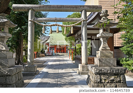 上尾宿步行 中山道 上尾宿冰川桑神社 上尾市宮本町 上尾宿步行 中山道 上尾宿冰川桑神社 上尾市宮本町 114645789