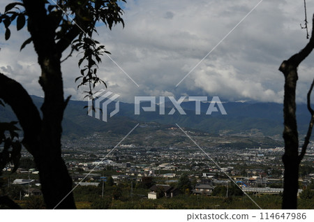 The Tonami plain as seen from Mount Wakakusa The Tonami plain as seen from Mount Wakakusa 114647986