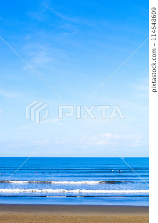 藍天和藍色的大海 藍天和藍色的大海 114648609