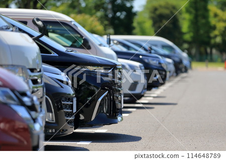 停放的客車影像 114648789