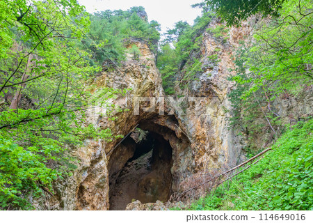 世界遺產「佐渡島金山」日本道湯的瓦里托 世界遺產「佐渡島金山」日本道湯的瓦里托 114649016