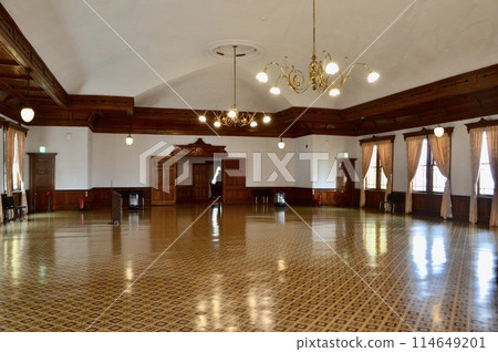 Former Hakodate Ward Public Hall, 2nd floor large hall (11-13 Motomachi, Hakodate, Hokkaido) Former Hakodate Ward Public Hall, 2nd floor large hall (11-13 Motomachi, Hakodate, Hokkaido) 114649201