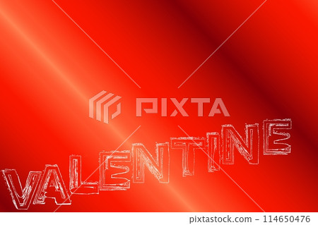 Red light gradation Valentine 114650476
