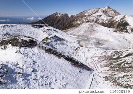 從地獄谷到奧大日山的土平禦庫魯雅池附近的空拍室 從地獄谷到奧大日山的土平禦庫魯雅池附近的空拍室 114650529