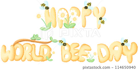 message happy world bee day message happy world bee day 114650940