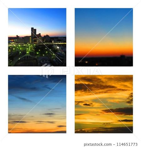 Sky Collage 114651773