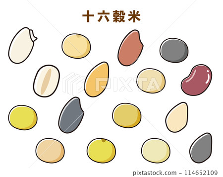 十六粒稻米插畫集 114652109