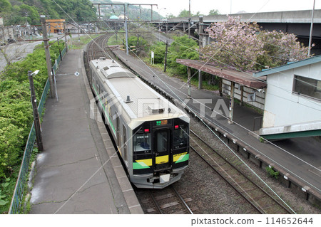 Wanishi Station JR Wanishi Station Wanishi M33 Muroran Main Line Wanishi Station JR Wanishi Station Wanishi M33 Muroran Main Line 114652644
